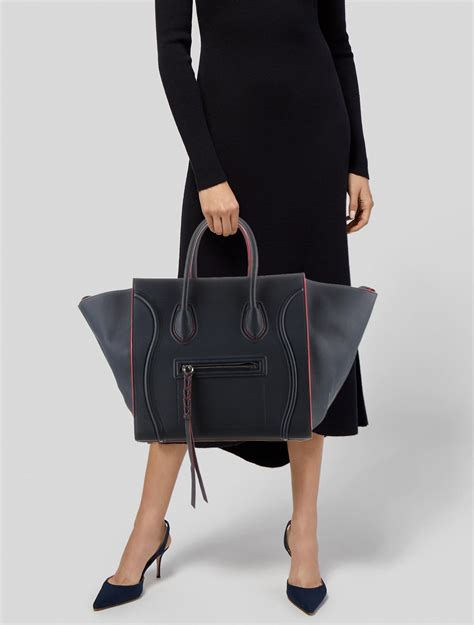 celine medium luggage phantom|Celine shoulder luggage tote price.